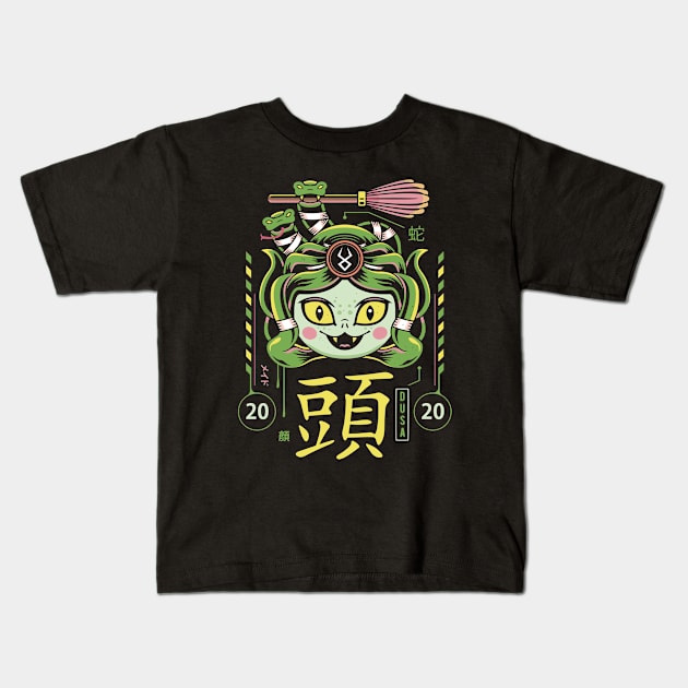 Dusa Aesthetic Kids T-Shirt by Lagelantee